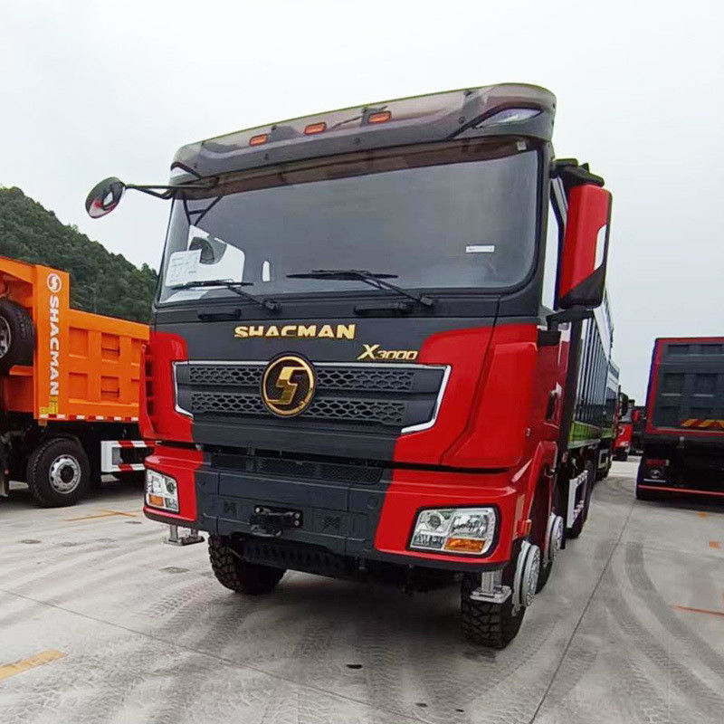 Trasmissione manuale Shacman X3000 Dump Tipper Truck per il trasporto minerario