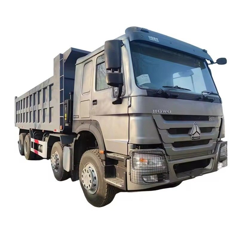 400 CV Sinotruk Howo LHD 12 ruote 8x4 autocarri a capovolgere autocarri con scatola manuale