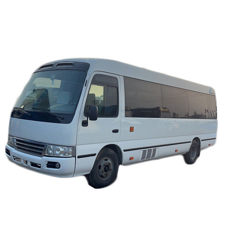 Buone condizioni 30 posti motore diesel Toyota Coaster Bus con standard di emissione Euro 3