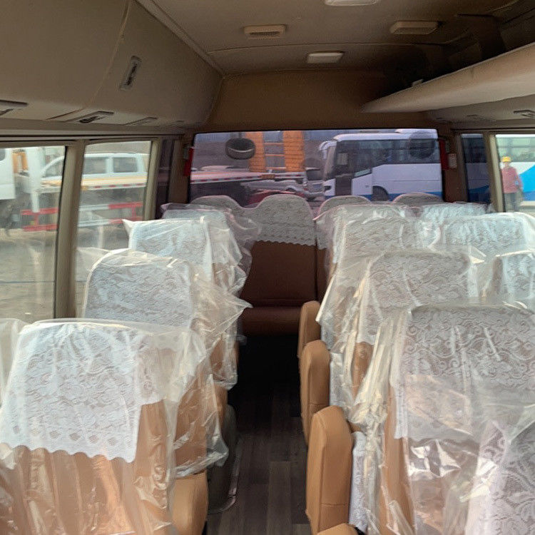 Buone condizioni 30 posti motore diesel Toyota Coaster Bus con standard di emissione Euro 3