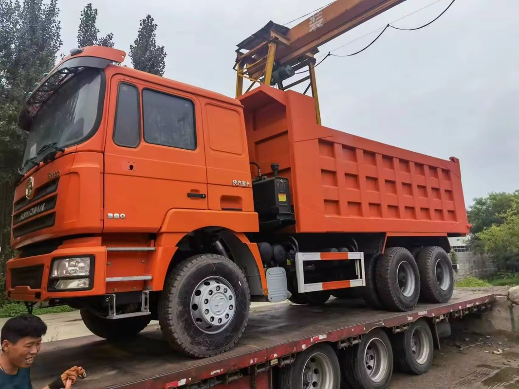 10 tonnellate 6x4 10 ruote 380 CV camion pesante per il trasporto di fanghi di sabbia e ghiaia