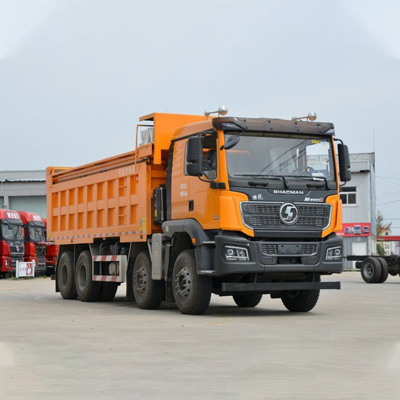 Usato 400 CV 8x4 6.8m Shacman Dump Truck Potenza 351-450 CV e senza touch screen