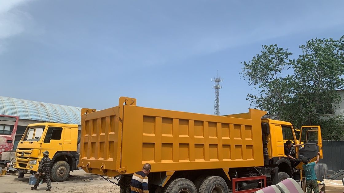 Camionetto di scarico 6x4 usato come camionetto di ribaltamento 6x4 con ruota motrice 6x4 e riserva di deposito
