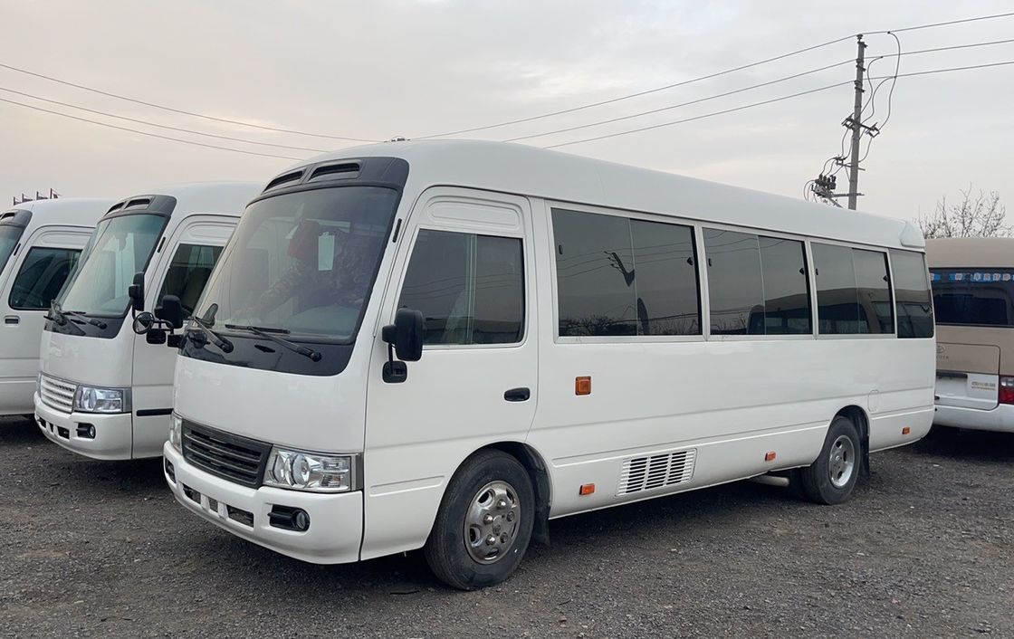 7.00R16 Pneumatici in buone condizioni Diesel Usato Toyo ta Coaster Bus Requisito del cliente