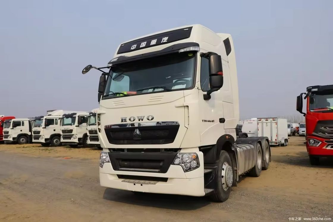Sinotruk Howo 6x4 10 ruote camion trattore usato 371hp 440hp cilindri 6 pneumatici numero 10
