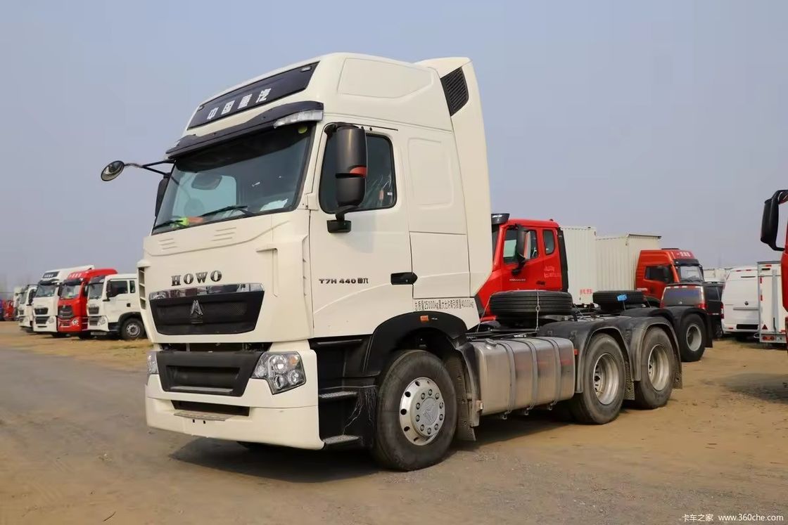 Sinotruk Howo 6x4 10 ruote camion trattore usato 371hp 440hp cilindri 6 pneumatici numero 10