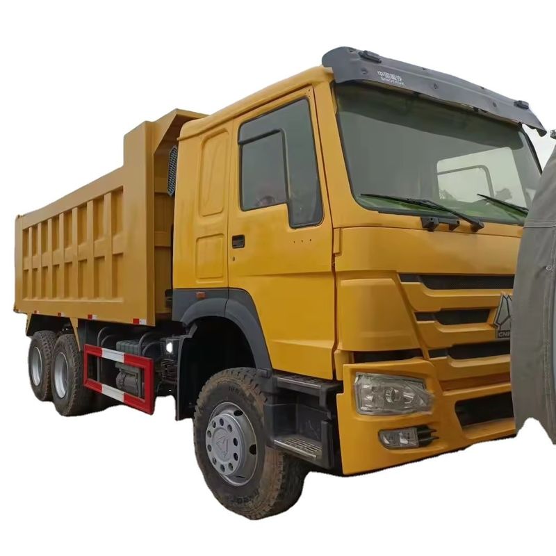 il camion di 6x4 Howo ha utilizzato il ribaltatore Howo che ribalta gli autocarri con cassone ribaltabile di seconda mano dell'autocarro con cassone ribaltabile 370HP