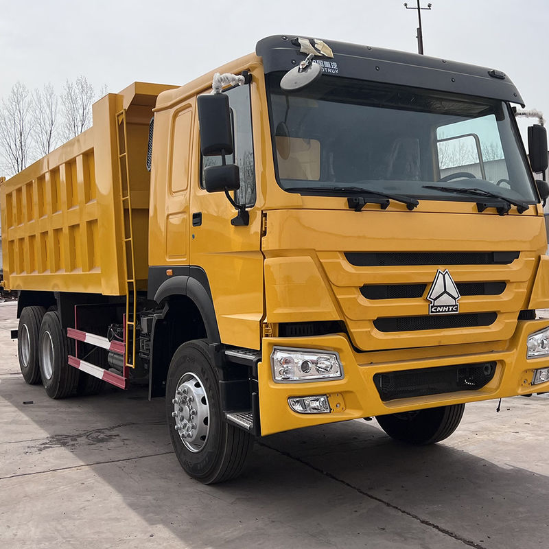 il camion di 6x4 Howo ha utilizzato il ribaltatore Howo che ribalta gli autocarri con cassone ribaltabile di seconda mano dell'autocarro con cassone ribaltabile 370HP
