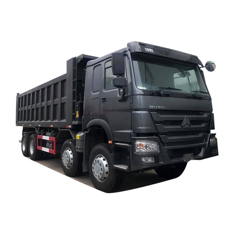 2024 Heavy Duty 8*4 12 Ruote 371HP Dump Truck per il trasporto minerario 2 passeggeri