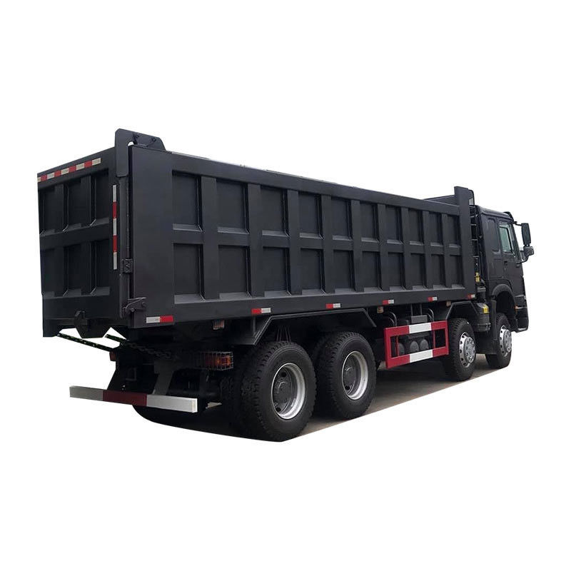 2024 Heavy Duty 8*4 12 Ruote 371HP Dump Truck per il trasporto minerario 2 passeggeri