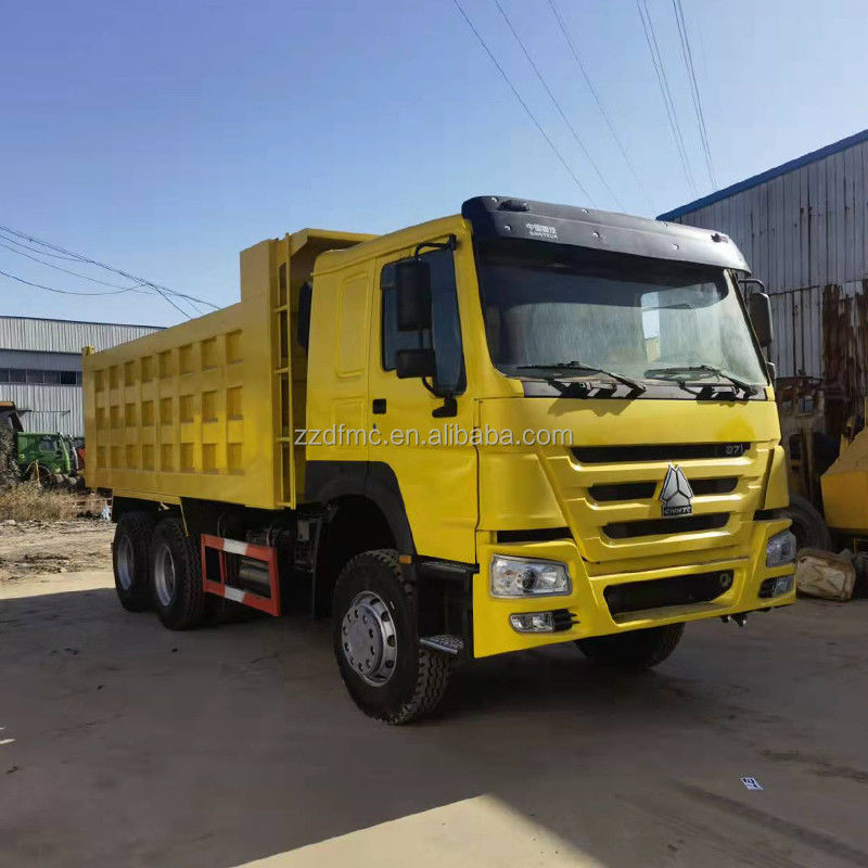 Usato 2024 10 ruote 24 metri cubi Howo 371 Power Dump Truck per il trasporto minerario