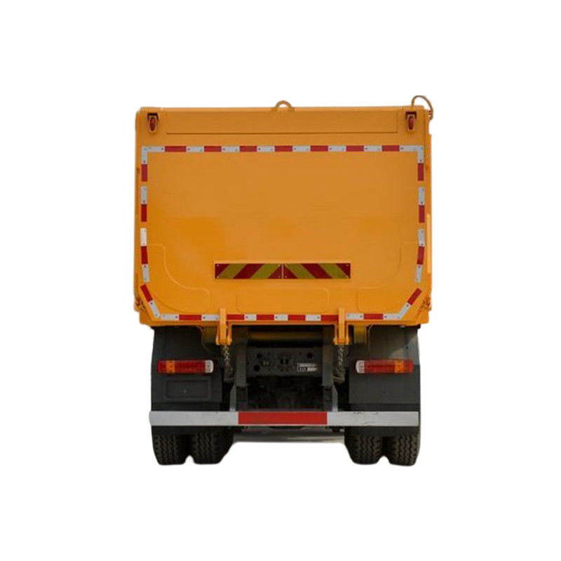 Automazione a 10 pneumatici HOWO Dump Truck con telecamera posteriore e sedile normale