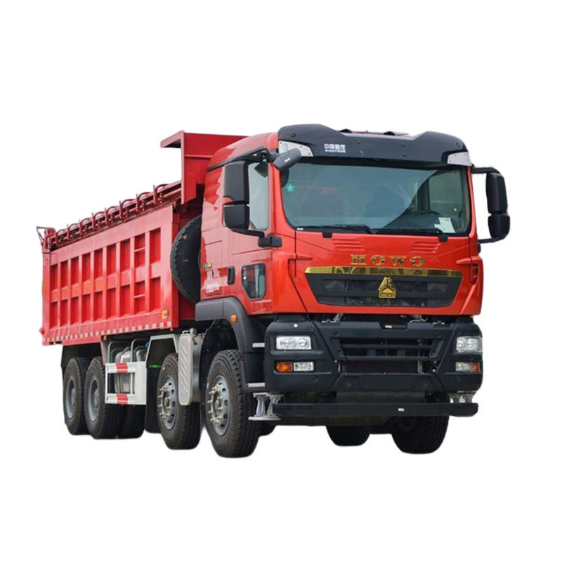 Usato 8X4 12 ruote 371hp 375hp HOWO Dump Truck Tipper Truck con tipo di carburante diesel