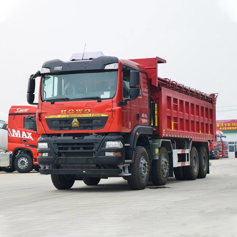 8x4 Triper Truck 40 tonnellate 12 ruote Dump Truck con aria condizionata manuale HOWO 400HP