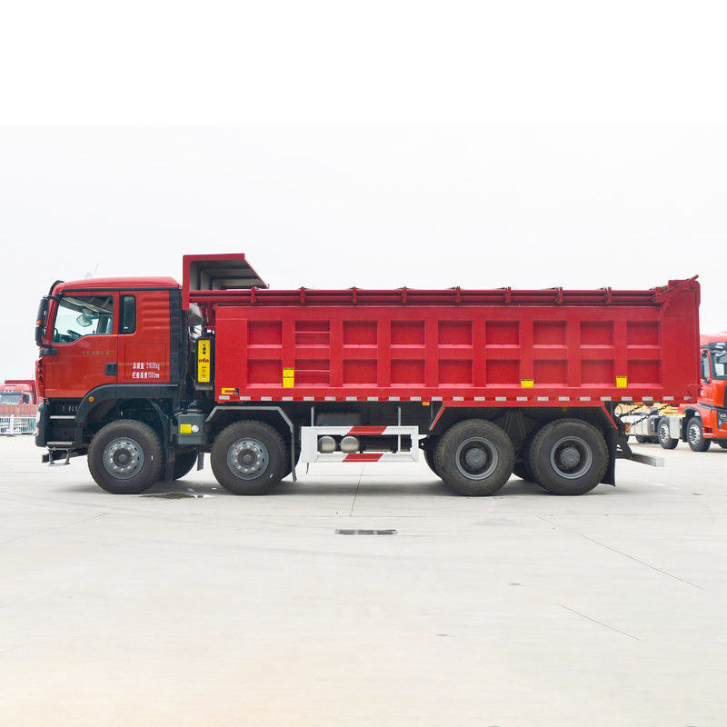 8x4 Triper Truck 40 tonnellate 12 ruote Dump Truck con aria condizionata manuale HOWO 400HP
