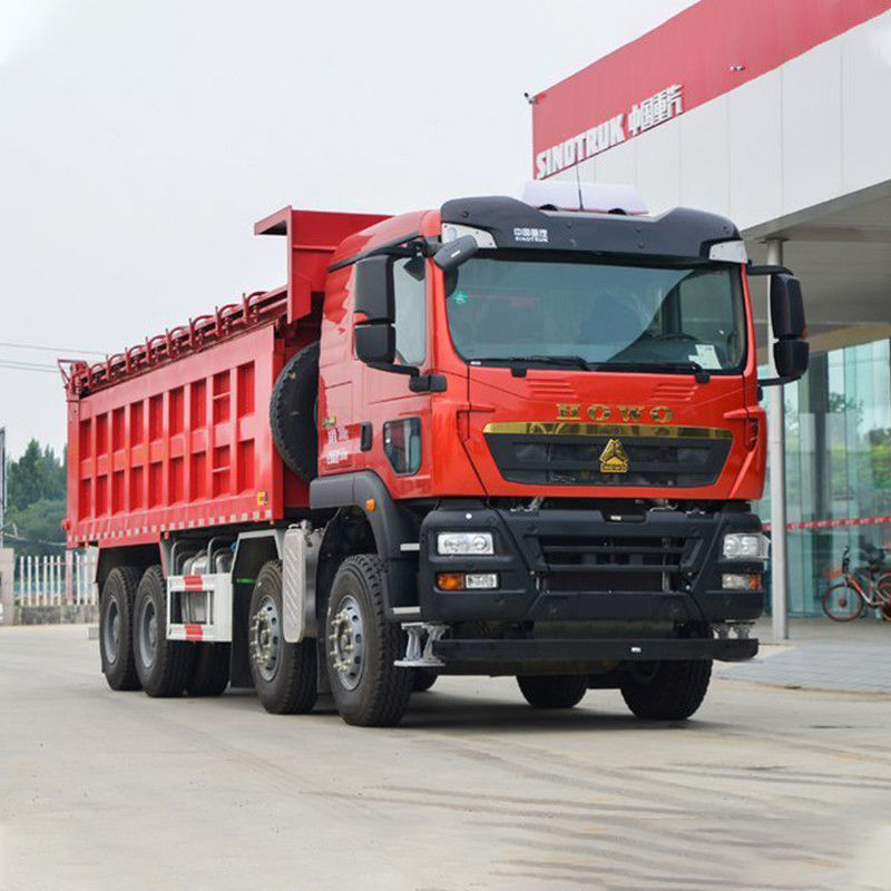 8x4 Triper Truck 40 tonnellate 12 ruote Dump Truck con aria condizionata manuale HOWO 400HP