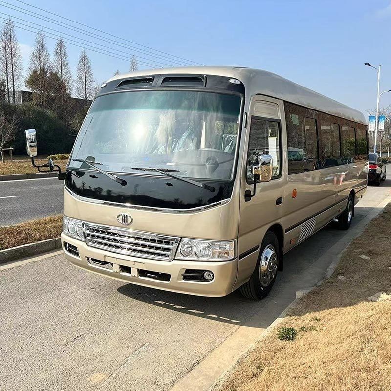 30 1 posti RHD LHD Autobus pubblico stile Toyota Coaster Bus Trasmissione manuale e con 1