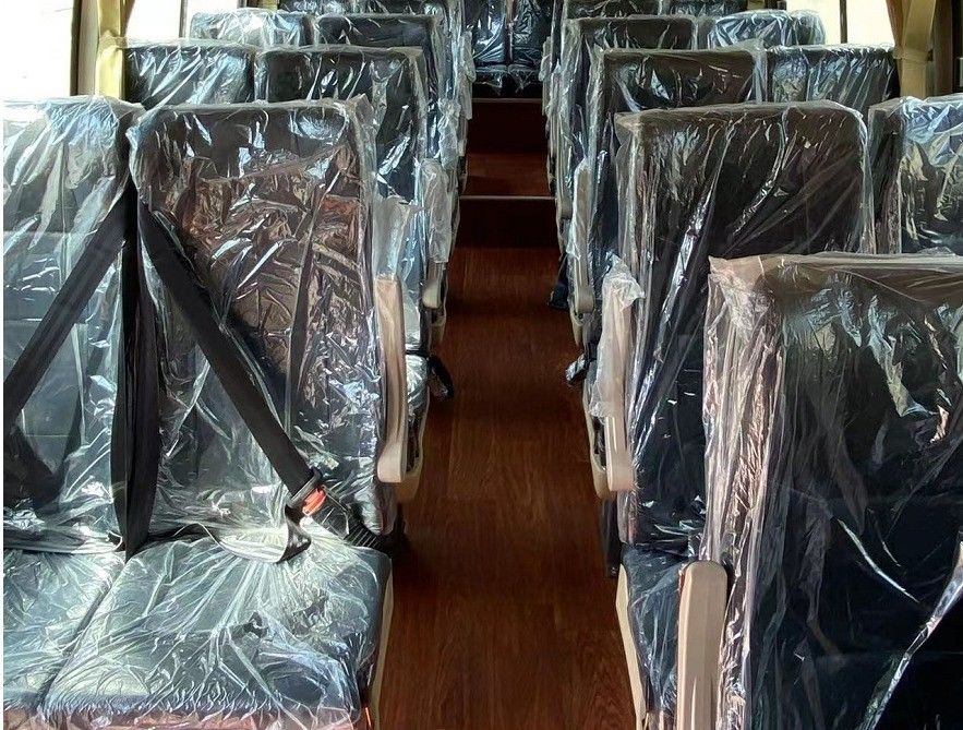 Motore Yuchai 30 posti Mudan Commuter Bus Diesel RHD e LHD Driver 100km/h Velocità massima