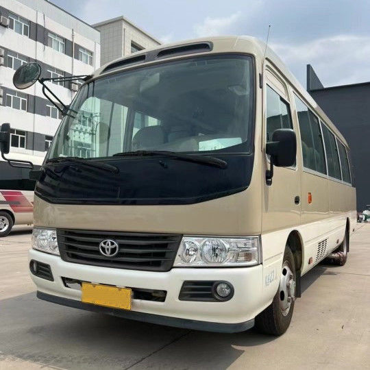 Transmissione manuale Tipo 30 posti Toyota Coaster Bus con 7005*2040*2785mm Dimensione