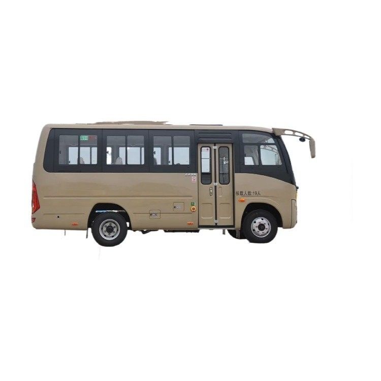 Trasmissione manuale Dongfeng 19 posti LHD Used Coaster Bus 2360ml Disposizione