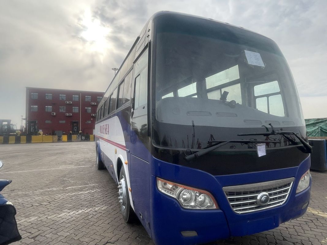 Autobus LHD da 10m 45 posti ZK6102D con cilindrata di 8,4L e posizione di sterzo LHD