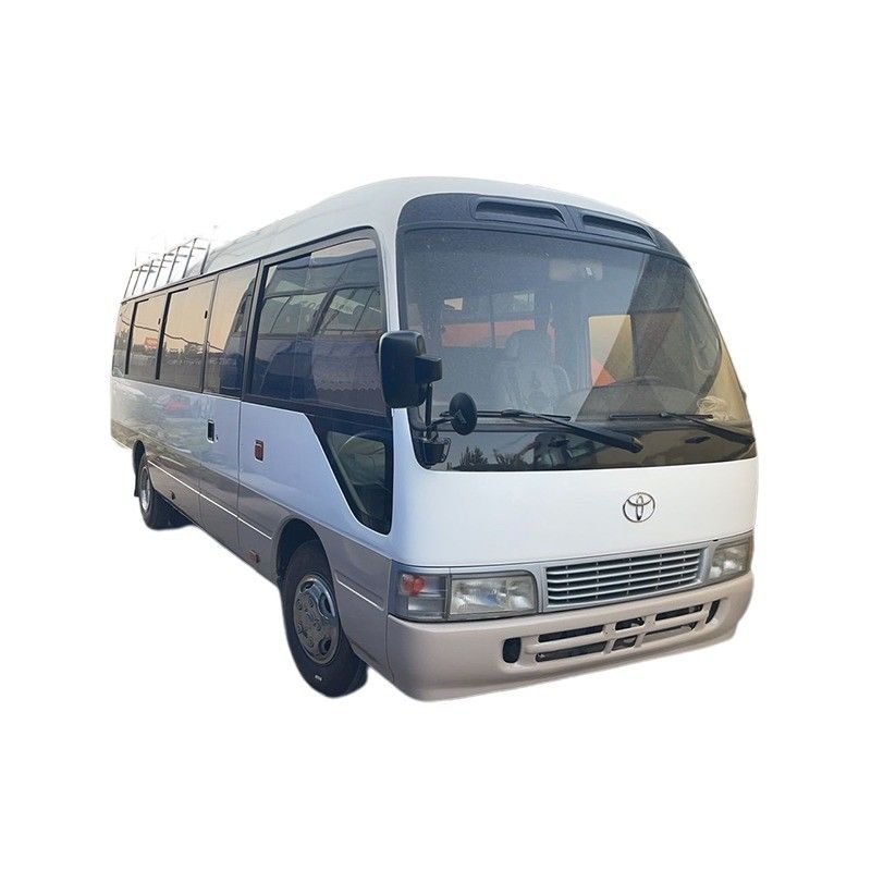 Autobus giapponesi Toyota Coaster a prezzi accessibili con motore diesel e 23-30 posti a sedere ora
