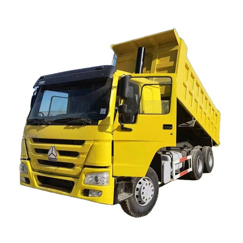 4000 CV Howo 6x4 Red Tipper Truck Dump Truck Euro 3 Emission Standard Peso totale del veicolo ≥30T