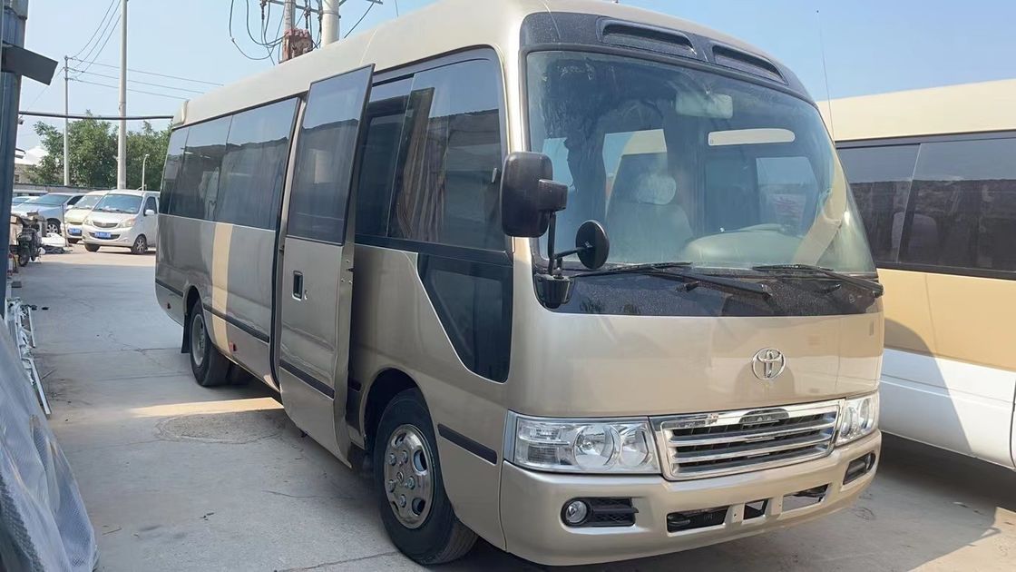 Trasmissione manuale 7m LHD minibus passeggeri di seconda mano 30 posti autocarro usato