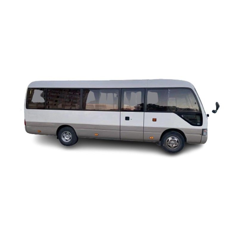Minibus TOYO TA Coaster bianco per il turismo passeggeri