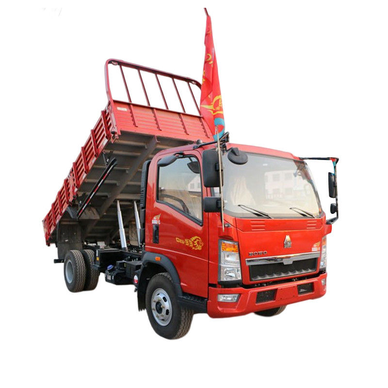 Howo usato 4x2 Dump Truck 6 ruote Diesel Tipper Truck con Euro 4 standard di emissioni