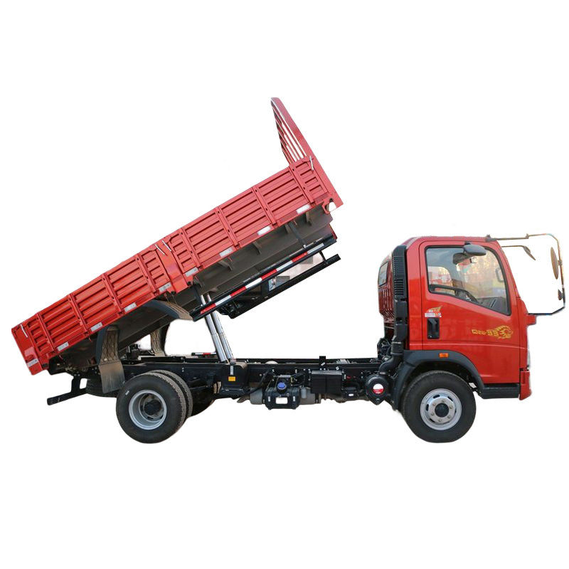 Howo usato 4x2 Dump Truck 6 ruote Diesel Tipper Truck con Euro 4 standard di emissioni