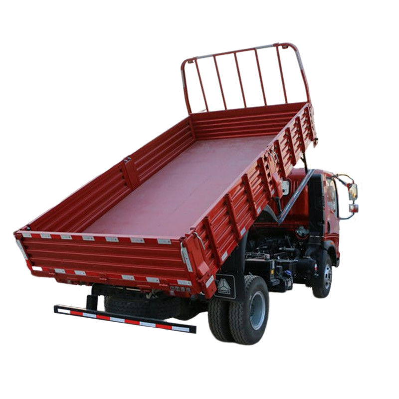 Howo usato 4x2 Dump Truck 6 ruote Diesel Tipper Truck con Euro 4 standard di emissioni