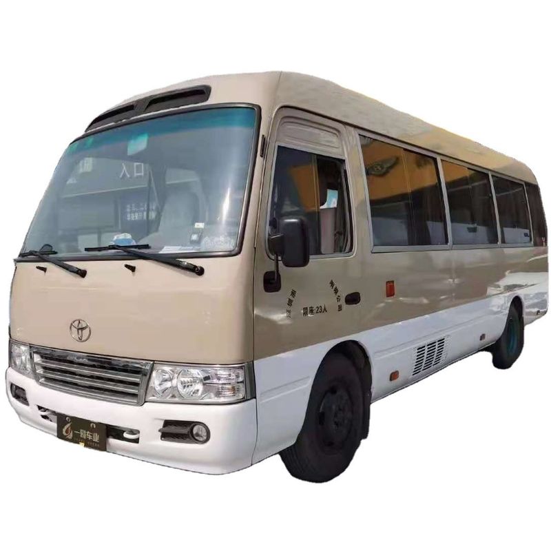 Toyota Coaster Diesel Autobus da 30 posti con cambio manuale e velocità massima di 120 km/h