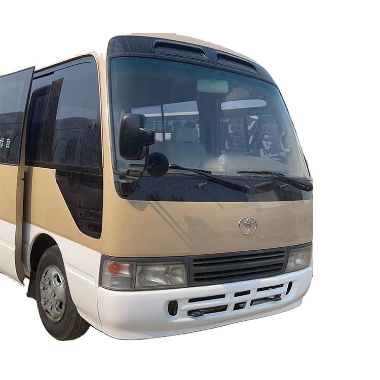 30 posti usato TOYO TA Coaster Bus migliore e in buone condizioni con carburante diesel