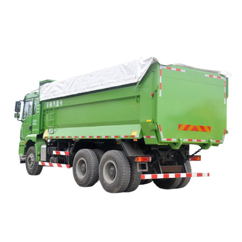 15500 kg Peso totale del veicolo SHACMAN 6x4 Dump Truck 350HP 100 tonnellate 360° Camera posteriore