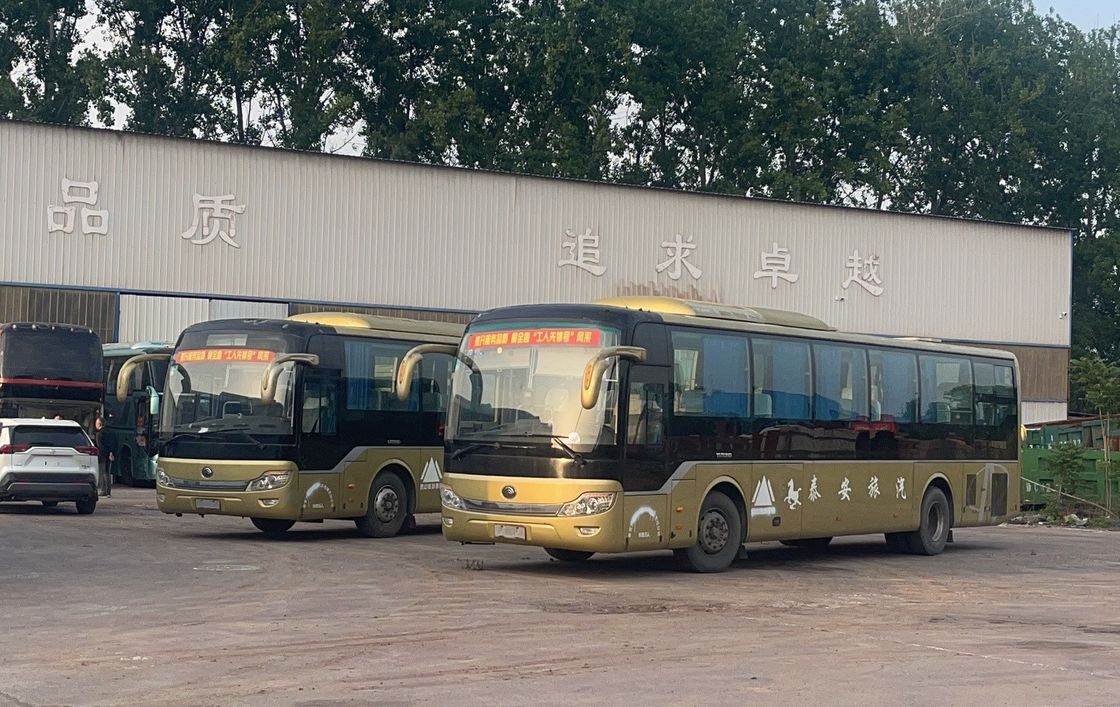 Stoccaggio di 65 posti LHD Tour Bus con standard di emissioni Euro 3 e sospensione a molla