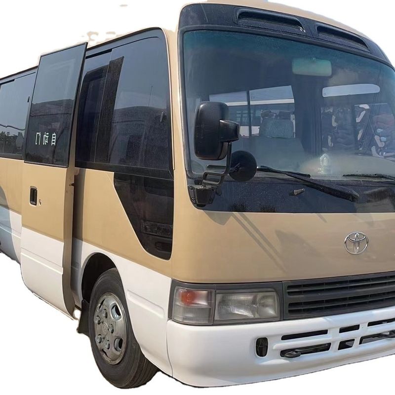 Autobus Toyota Coaster con motore diesel usato da 30 posti in buone condizioni Tipo trasmissione manuale