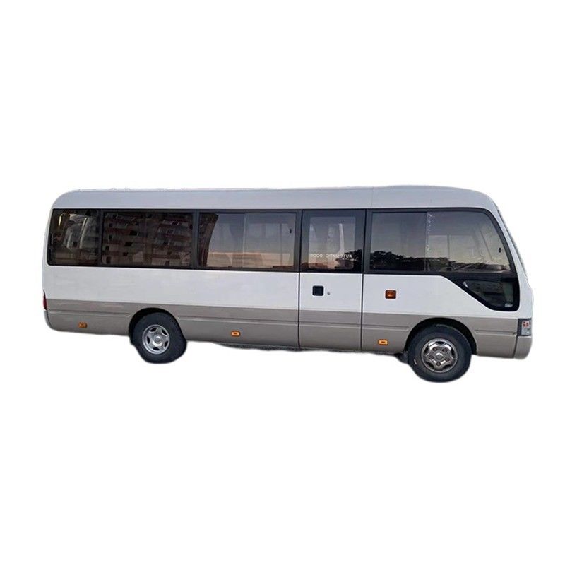 Autobus Toyota Coaster di seconda mano con 23-30 posti a sedere Trasmissione manuale Peso 3310kg