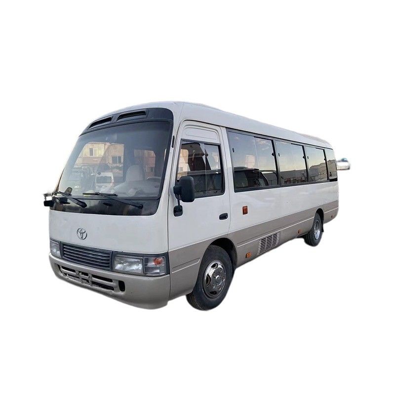 Autobus Toyota Coaster di seconda mano con 23-30 posti a sedere Trasmissione manuale Peso 3310kg