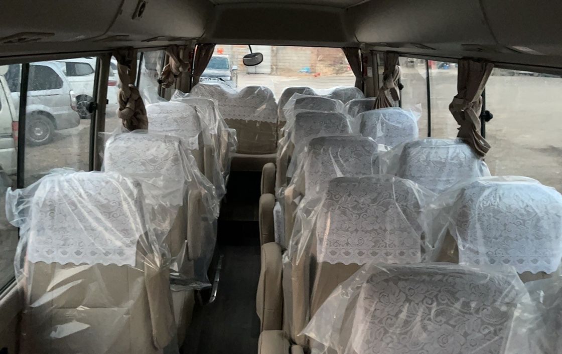 Euro III/Euro IV standard di emissioni 30 posti LHD Used Coaster Bus con aria condizionata