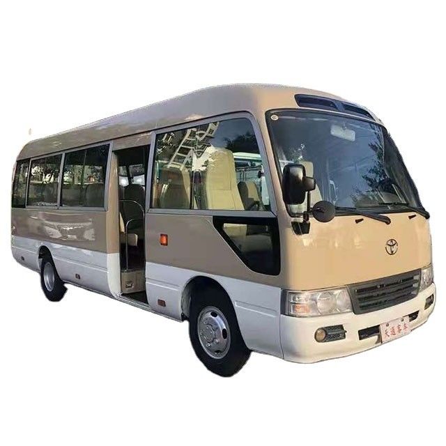 Usato a sinistra Toyota Coaster Mini Bus 20 posti con condizionatore d'aria opzionale