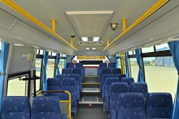 Toyo ta Coaster Bus con motore YC4FA130-30 e alta velocità in ottime condizioni