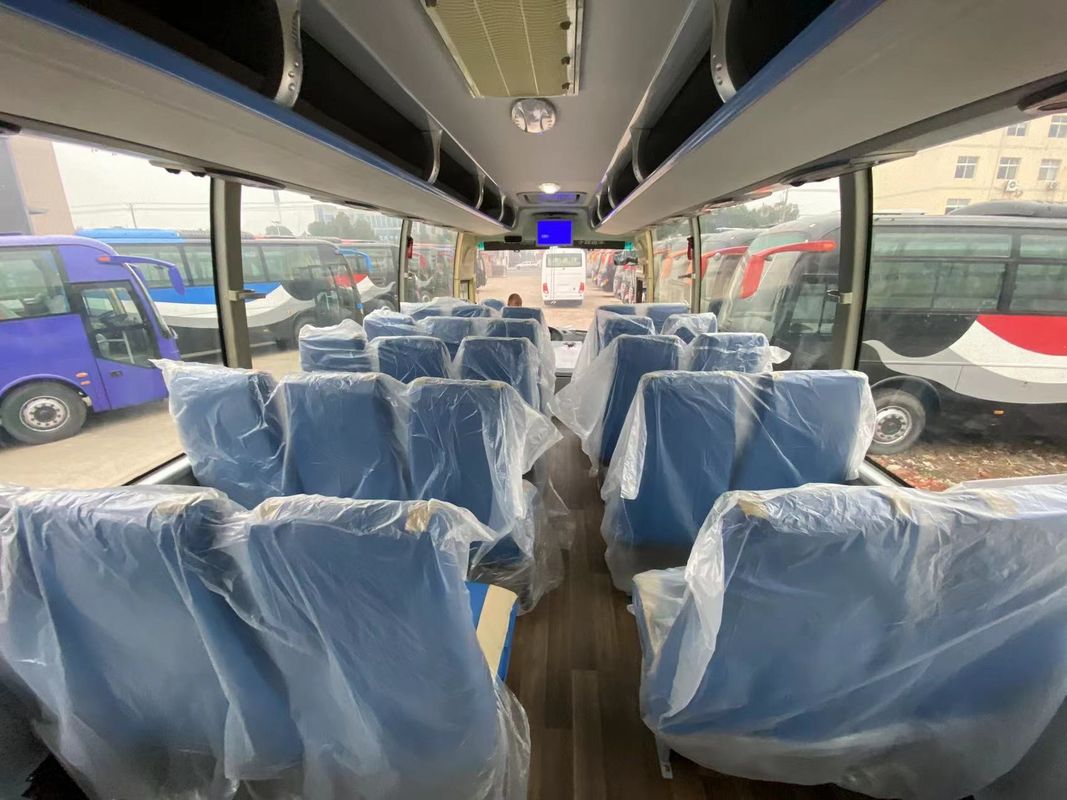 57 posti LHD Luxury Coach Diesel Used Passenger Bus con tipo di trasmissione progettato