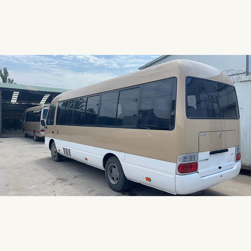 107kw Diesel Fuel Type 29 Seats Used Toyota Coaster Bus per esigenze