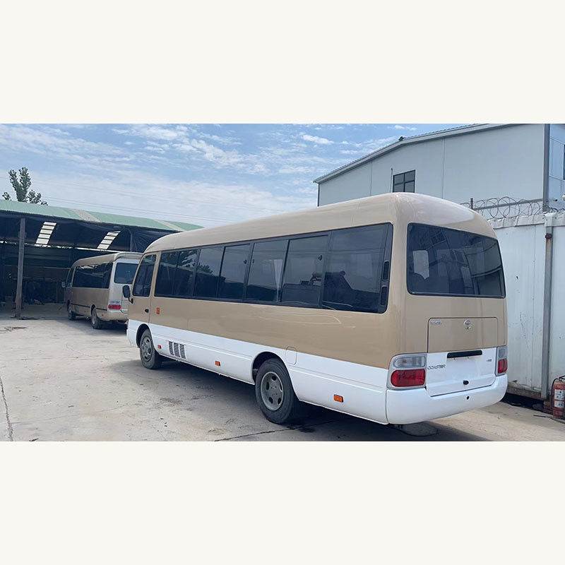 107kw Diesel Fuel Type 29 Seats Used Toyota Coaster Bus per esigenze