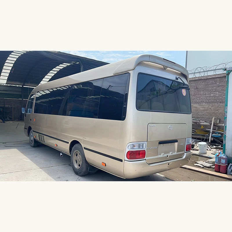 107kw Diesel Fuel Type 29 Seats Used Toyota Coaster Bus per esigenze