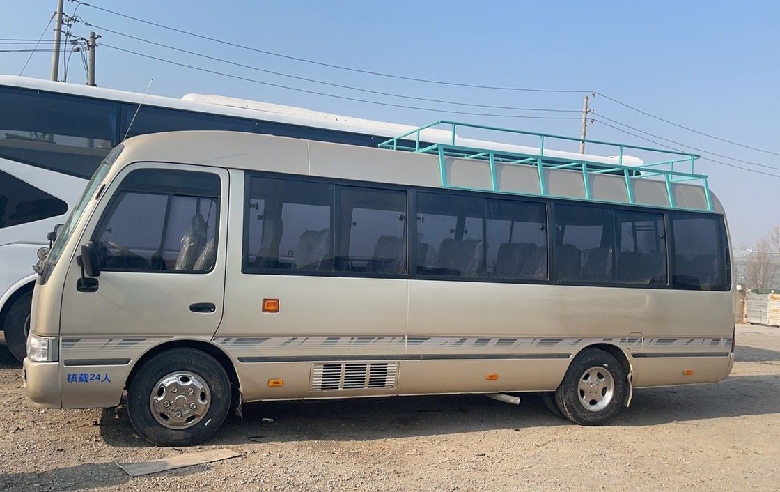 Ristrutturato 23 6 posti Toyota Coaster Bus utilizzato con motore modello 15B-FT