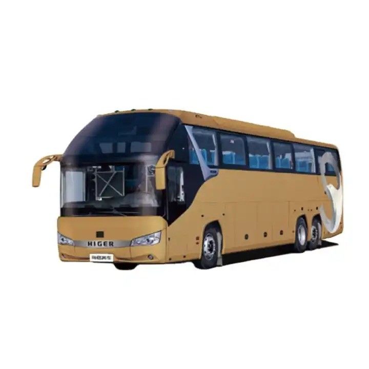 Autobus di lusso diesel 50 posti passeggeri Autobus con tipo di guida LHD e capacità del motore 8L