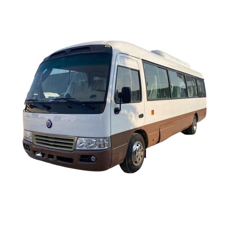 29 posti Toyota Coaster Autobus Trasporti pubblici LHD 4-6L Capacità del motore Carburante diesel