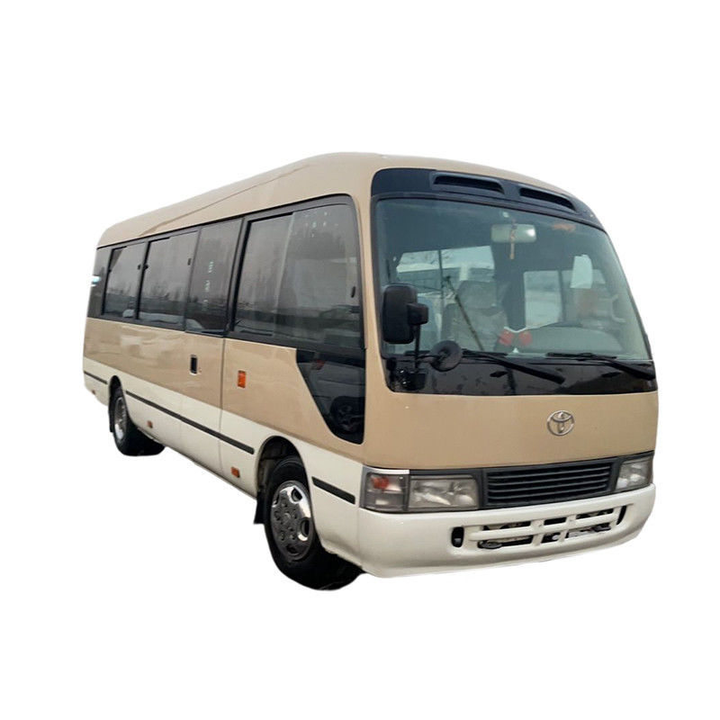 Trasmissione manuale Toyo Ta Diesel 19-30 posti Autobus monovolume con tipo di carburante gas / benzina